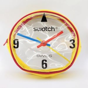 Swatch vintage zippered pouch